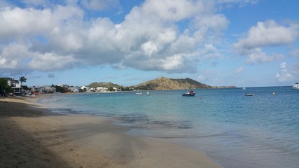 Antilles, St Martin, plage de Grand Case 2