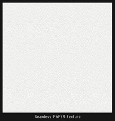 Seamless paper texture, white cardboard background.