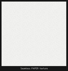Seamless paper texture, white cardboard background.