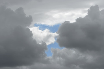 Fototapeta na wymiar Clouds in blue sky