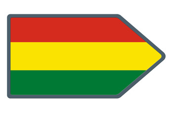 Drapeau de la Bolivie