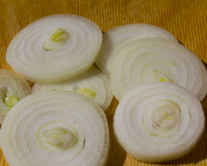 sliced onion