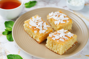 Coconut Breakfast Bars