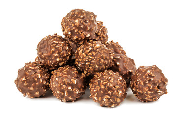 stack of chocolate candies