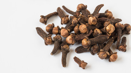 Cloves scattered around