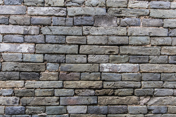 cracked concrete vintage wall background,old wall?Green brick wall