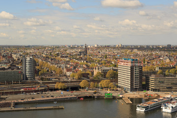 Fototapeta na wymiar The City of Amsterdam