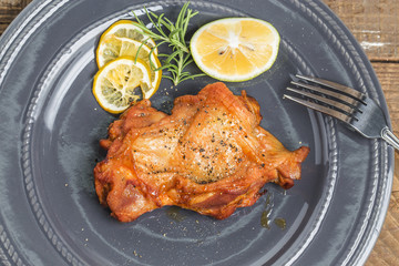 Roast chicken, Roast Chicken row,