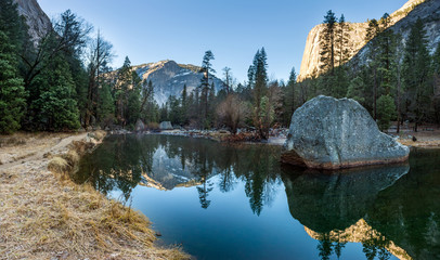 Mirror Lake, Lake, Yosemite National Park, California - 148472303
