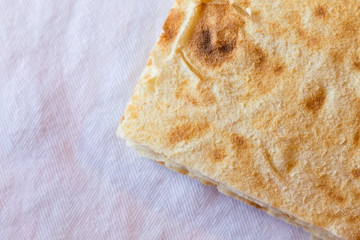 Carasau bread, traditional crispy bread of Sardinia