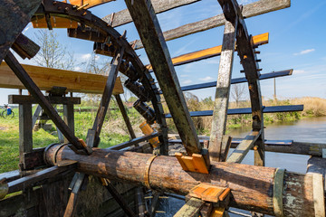 historic irrigation wheel