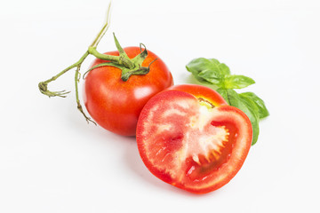 Tomato, basil