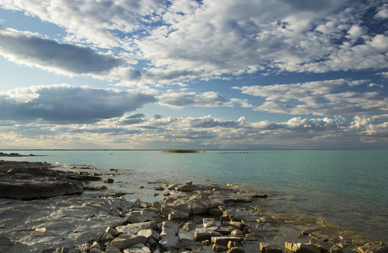 Balkhash lake, central Kazakhstan
