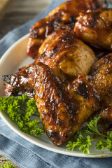 Homemade Spicy Barbecue BBQ Chicken