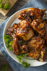 Homemade Spicy Barbecue BBQ Chicken