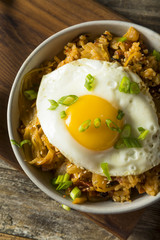 Homemade Korean Kimchi Fried Rice