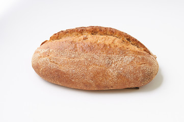 Rye bread isolated