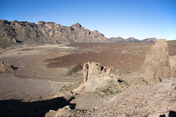 Teide national park view. Tenerife island, Spain