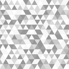 Geometric vector pattern with triangles. Geometric modern ornament. Seamless abstract background