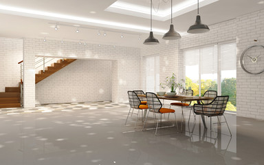 Modern house interior
