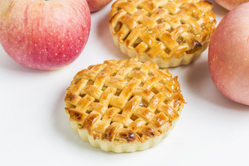 Homemade Organic Apple Pie Dessert Ready to Eat