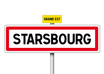 PANNEAU VILLE STRASBOURG