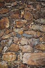 Fototapeta premium Natural stone wall in Portugal.