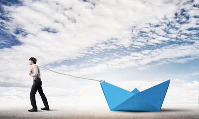 Obraz premium Water transporation concept