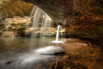 Old Man's Cave Falls
