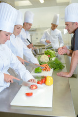 chef and his students