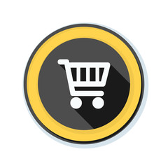 Shopping cart button illustration