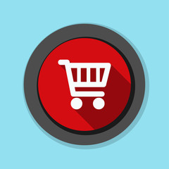 Shopping cart button illustration