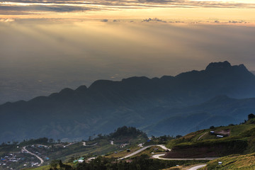 Fototapeta premium Landscape mountain