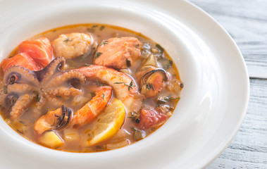 Bowl of Bouillabaisse