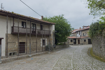 Fototapeta na wymiar The town of Santillana de Mar in Cantabria