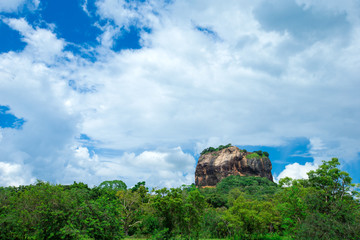 Sigiriya Lion Rock Fortress in Sri Lanka