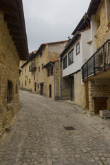 Fototapeta na wymiar The town of Santillana de Mar in Cantabria