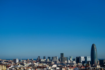 Barcelona's skyline