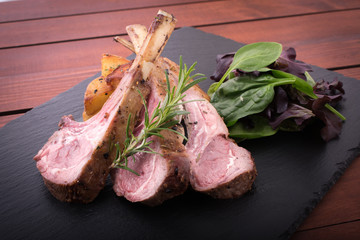 grilled lamb chop