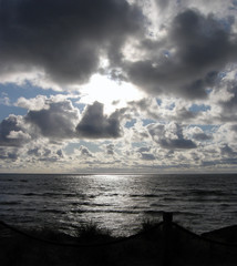 Fototapeta premium Cloudy Sunset