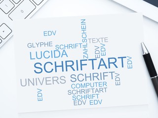 Schriftart