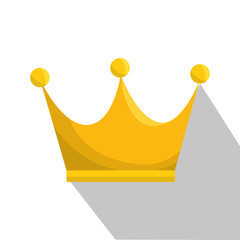 crown king isolated icon vector illustration design
