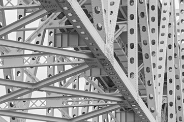 steel engineered highway bridge structure