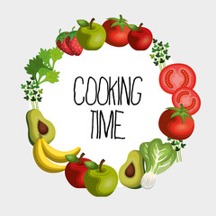 healthy food vegan icons vector illustration design