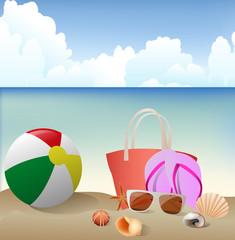  summer vacation background