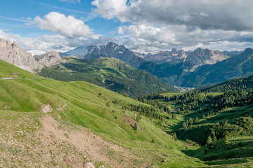 Fototapeta na wymiar Beautiful mountains at Dolomites, Italy.