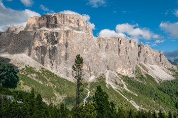 Beautiful mountains at Dolomites, Italy.