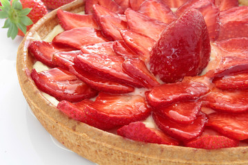 tarte aux fraises