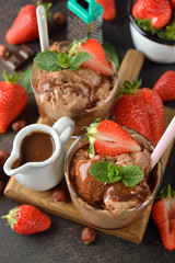Chocolate ice cream