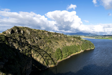 Obraz premium Sisga dam, Colombia